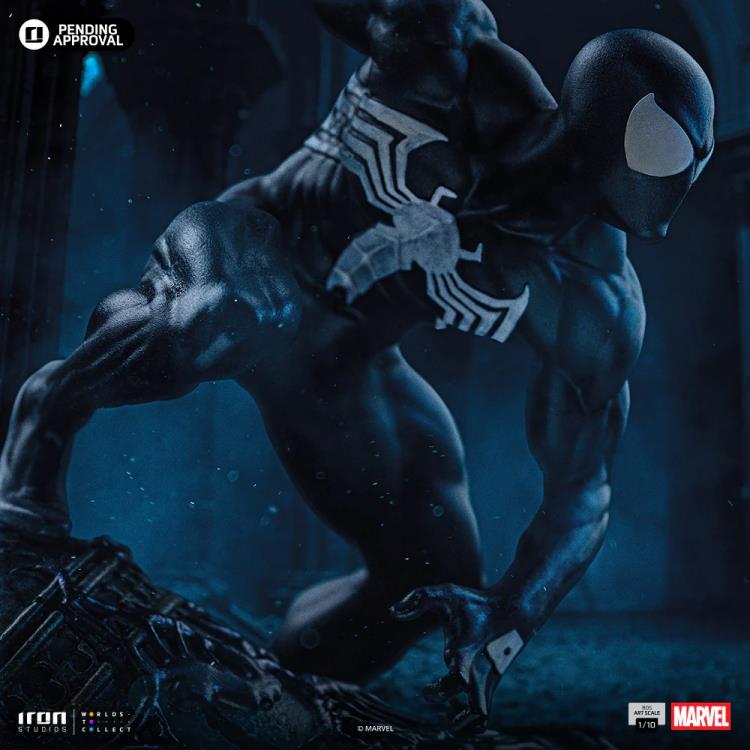 Marvel Comics Battle Diorama Series Spider-Man (Black Suit) 1/10 Art Scale Statue Gallery Image 4