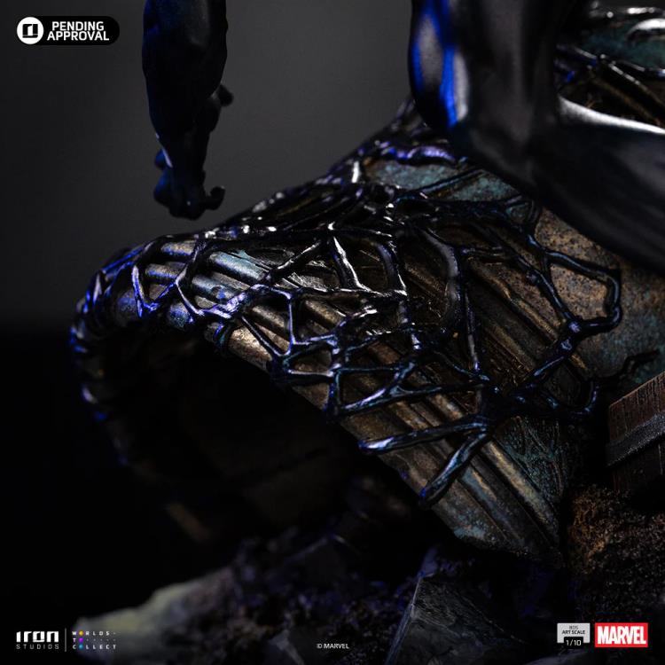Marvel Comics Battle Diorama Series Spider-Man (Black Suit) 1/10 Art Scale Statue Gallery Image 13