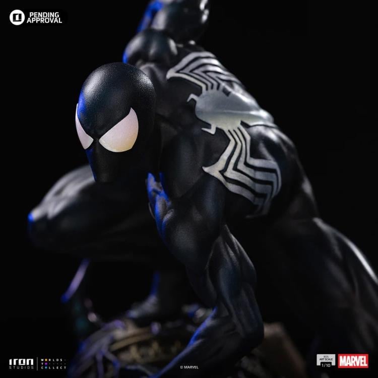 Marvel Comics Battle Diorama Series Spider-Man (Black Suit) 1/10 Art Scale Statue Gallery Image 10