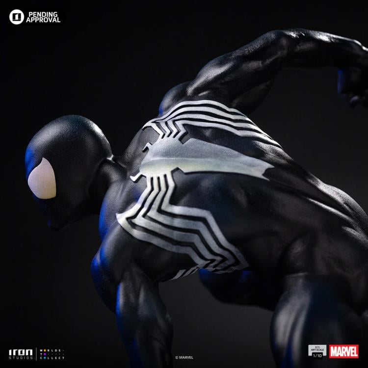 Marvel Comics Battle Diorama Series Spider-Man (Black Suit) 1/10 Art Scale Statue Gallery Image 9