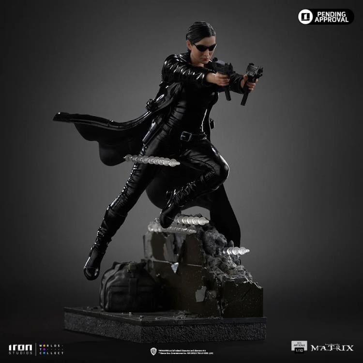 トリニティ ミニバストMATRIX TRINITY 限定4481/8000 The Matrix Trinity 1/10 Art Scale Statue