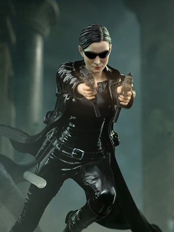 The Matrix Trinity 1/10 Art Scale Statue