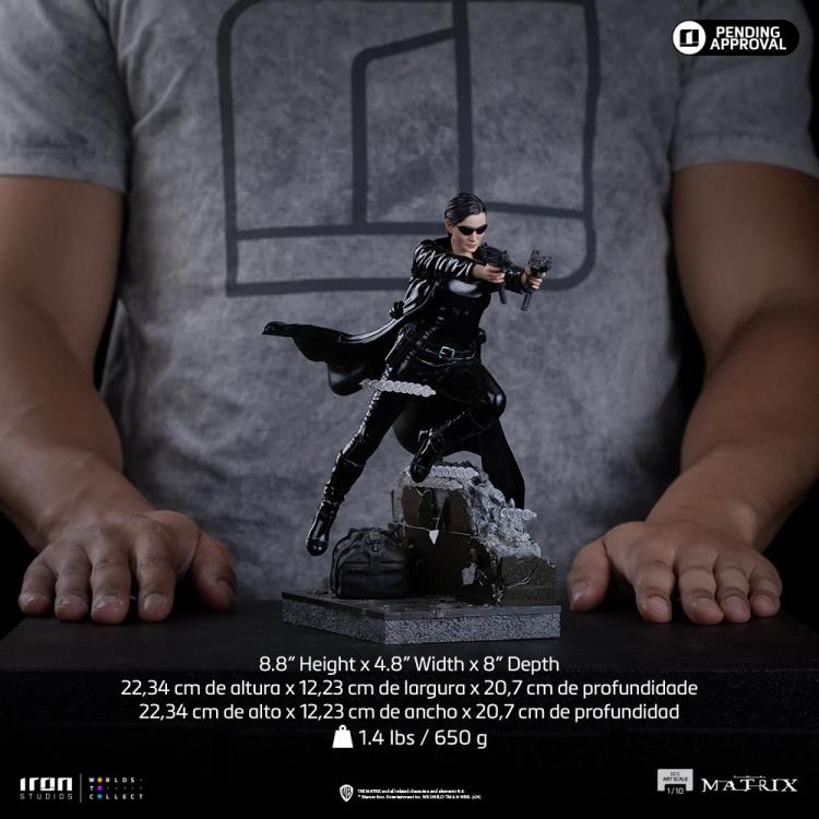 The Matrix Trinity 1/10 Art Scale Statue