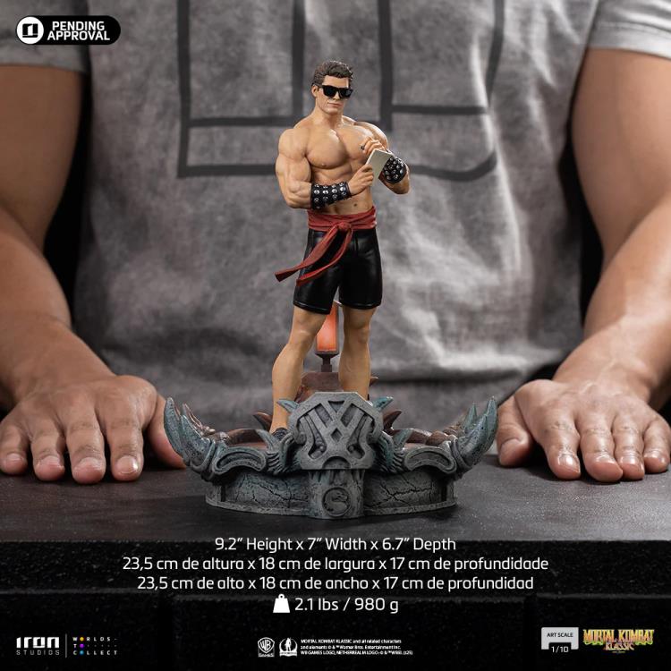 Mortal Kombat Klassic Johnny Cage 1/10 Art Scale Statue Gallery Image 14