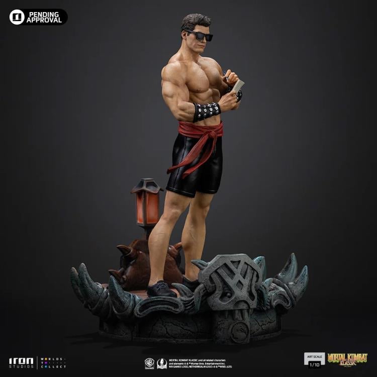 Mortal Kombat Klassic Johnny Cage 1/10 Art Scale Statue Gallery Image 6