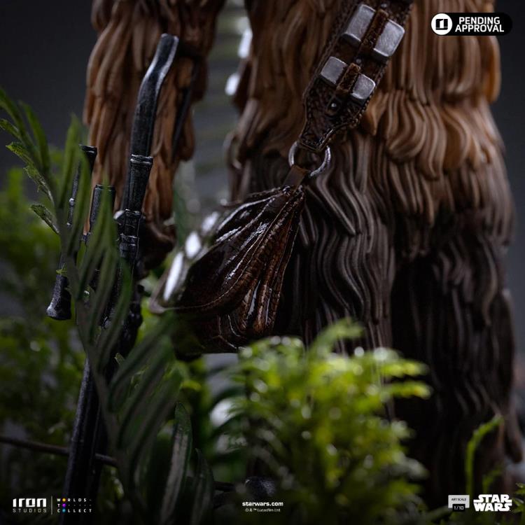 Star Wars: Return of the Jedi Chewbacca and Tokkat 1/10 Art Scale Statue Gallery Image 8