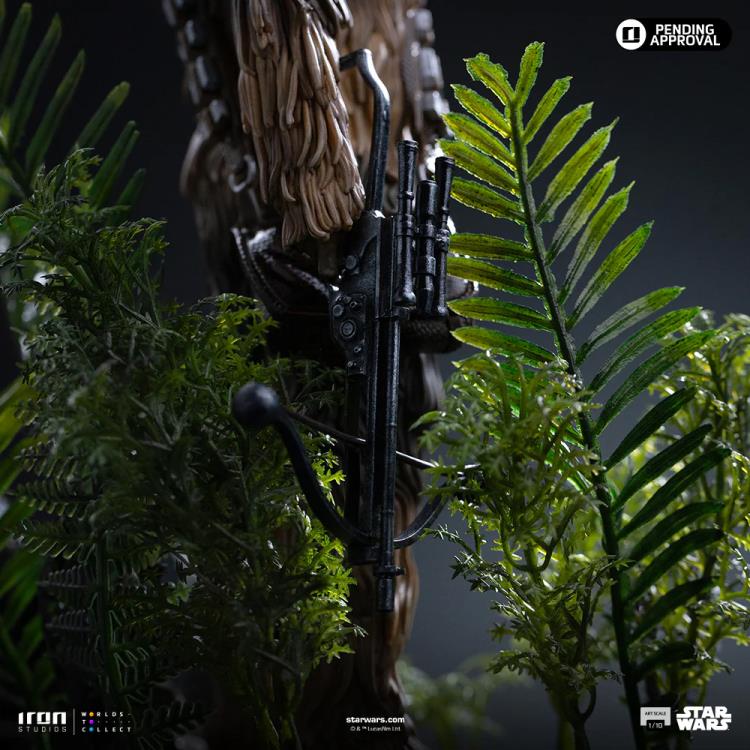 Star Wars: Return of the Jedi Chewbacca and Tokkat 1/10 Art Scale Statue Gallery Image 9