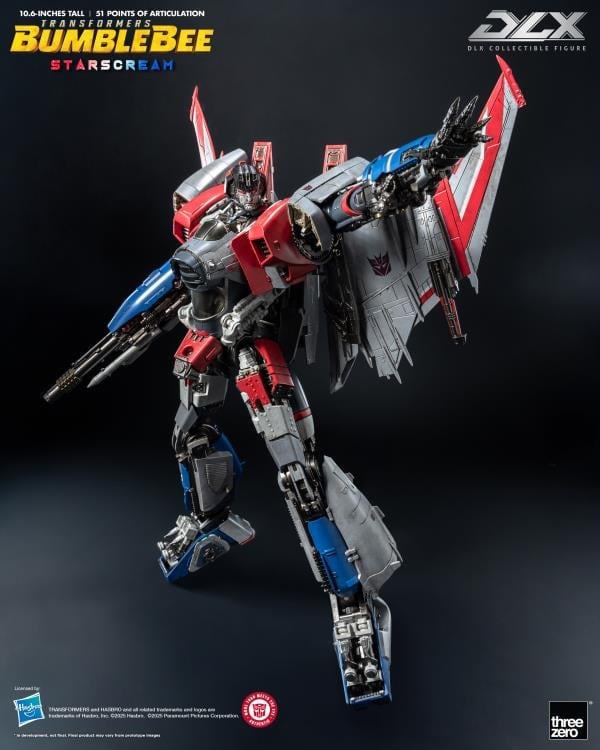 Transformers: Bumblebee DLX Scale Collectible Series Starscream Action Figure Gallery Image 8