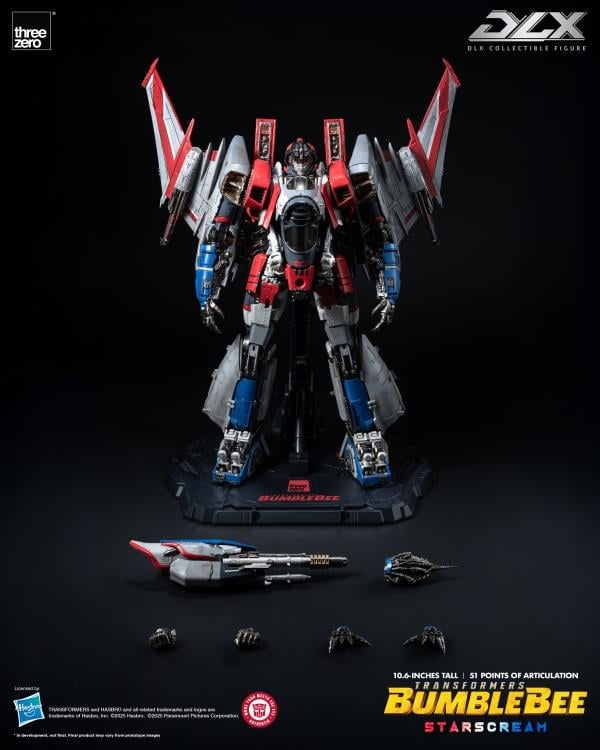 Transformers: Bumblebee DLX Scale Collectible Series Starscream Action Figure Gallery Image 14