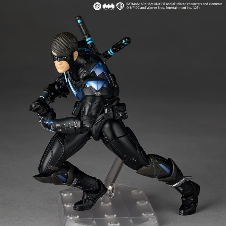 DC Comics Amazing Yamaguchi Revoltech NR104 Nightwing Action Figure Gallery Image 7