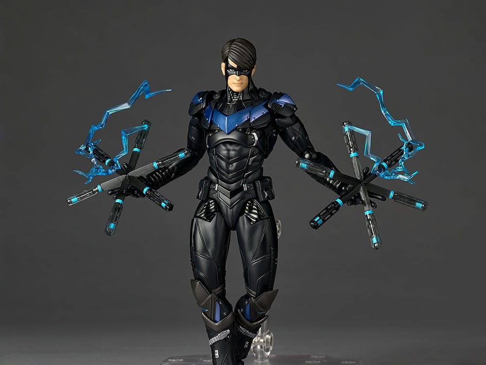 DC Comics Amazing Yamaguchi Revoltech NR104 Nightwing Action Figure Gallery Image 1