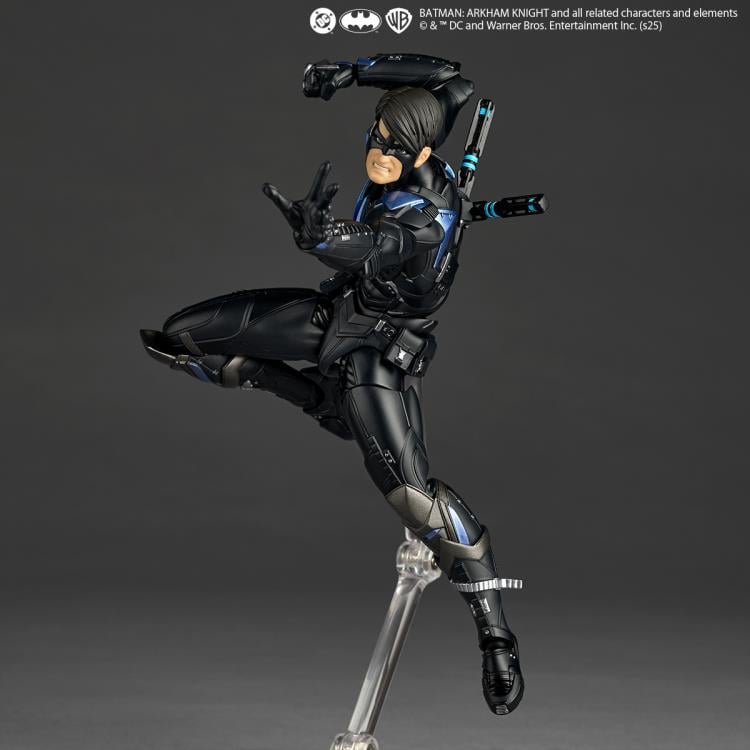 DC Comics Amazing Yamaguchi Revoltech NR104 Nightwing Action Figure Gallery Image 9