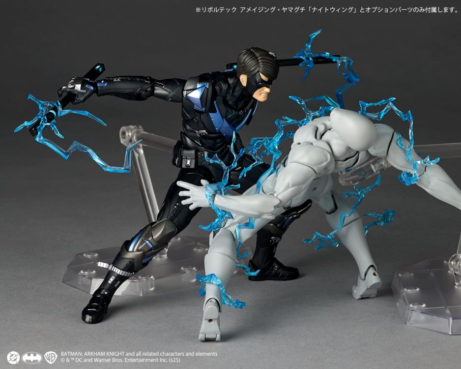 DC Comics Amazing Yamaguchi Revoltech NR104 Nightwing Action Figure Gallery Image 11
