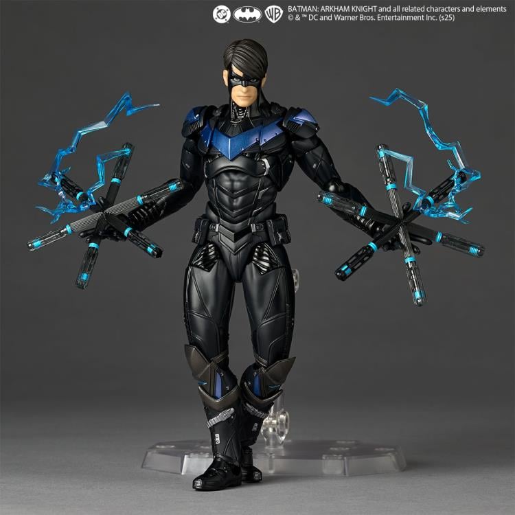 DC Comics Amazing Yamaguchi Revoltech NR104 Nightwing Action Figure Gallery Image 3