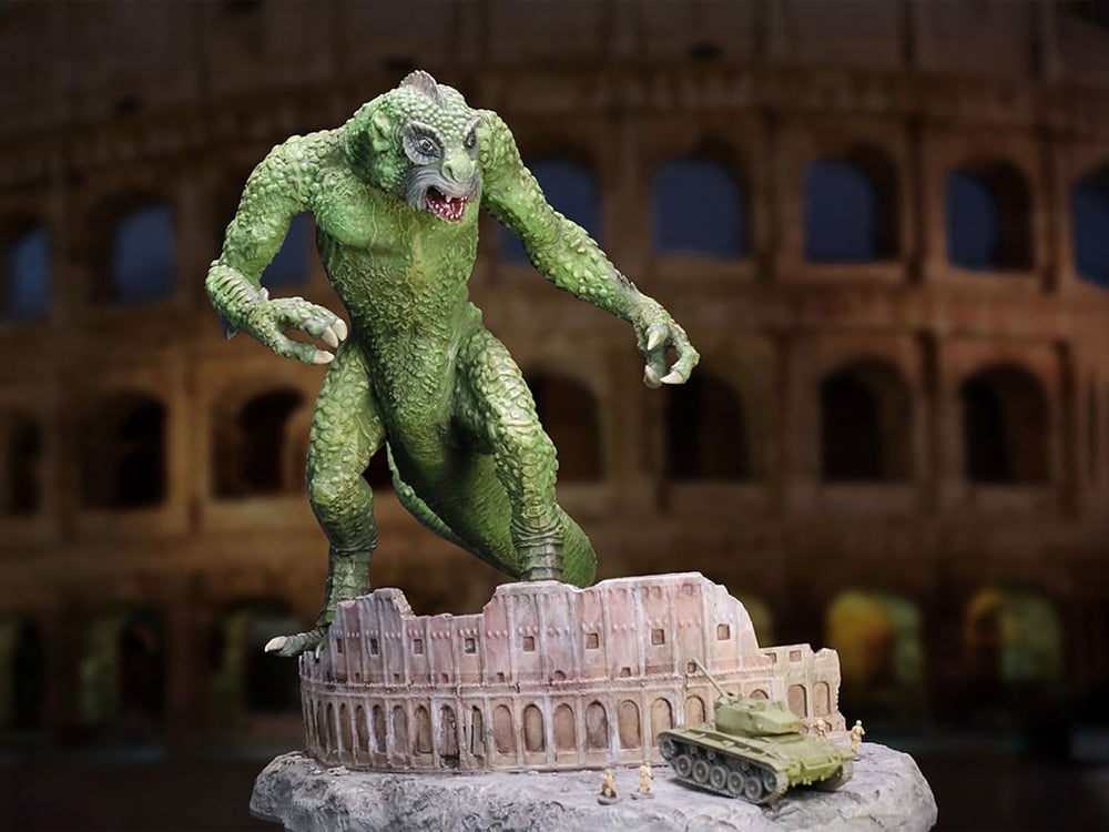 Ray Harryhausen Collection The Ymir’s Colosseum Showdown Battle Diorama Scene 1/8 Scale Statue Gallery Image 1