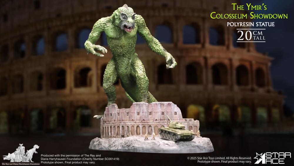 Ray Harryhausen Collection The Ymir’s Colosseum Showdown Battle Diorama Scene 1/8 Scale Statue Gallery Image 4