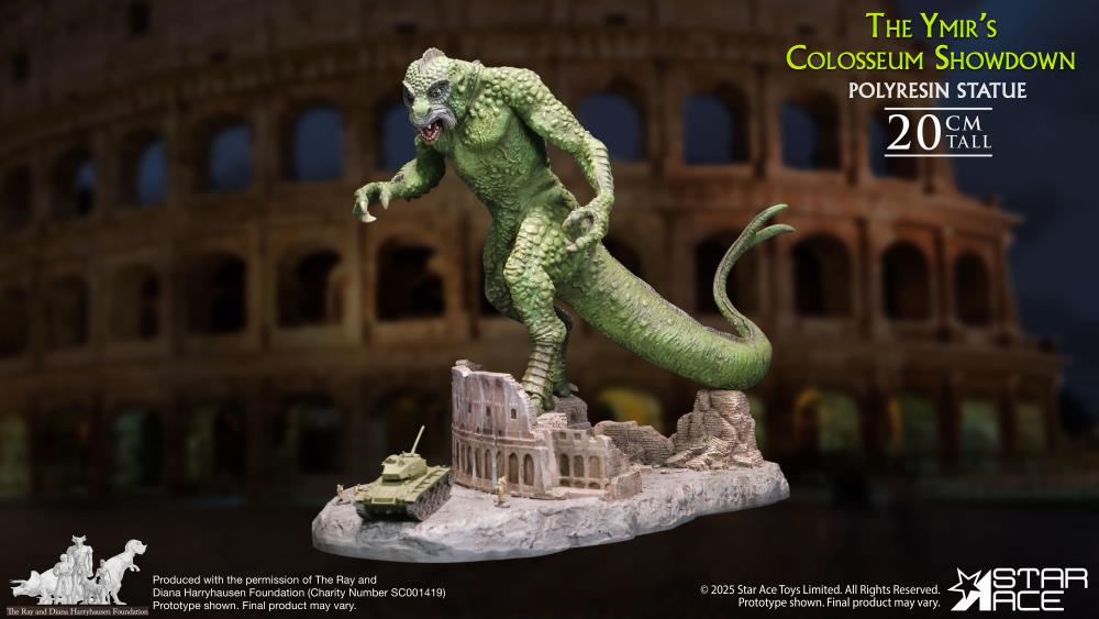 Ray Harryhausen Collection The Ymir’s Colosseum Showdown Battle Diorama Scene 1/8 Scale Statue Gallery Image 7