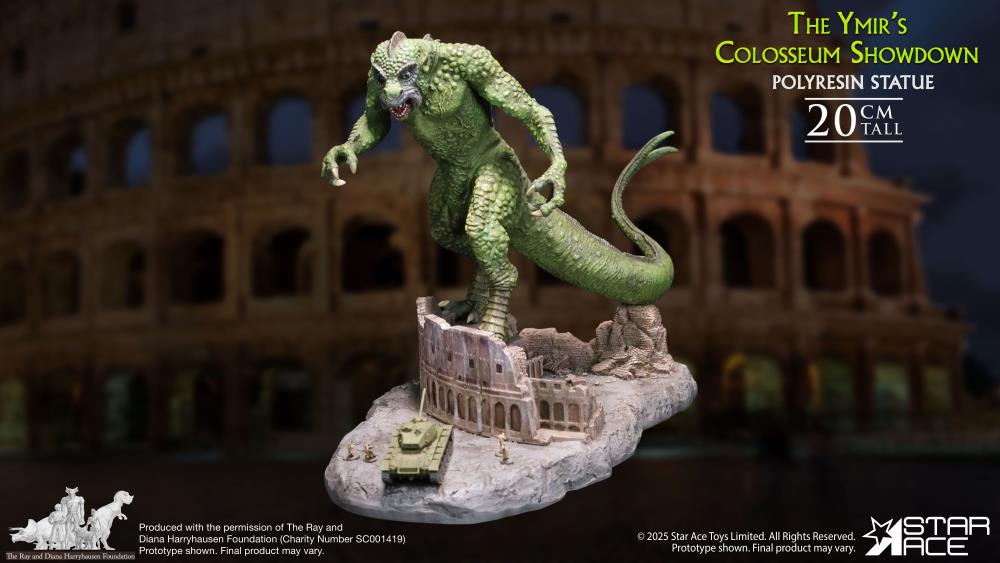 Ray Harryhausen Collection The Ymir’s Colosseum Showdown Battle Diorama Scene 1/8 Scale Statue Gallery Image 6