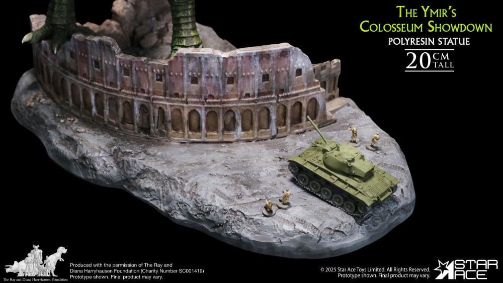 Ray Harryhausen Collection The Ymir’s Colosseum Showdown Battle Diorama Scene 1/8 Scale Statue Gallery Image 12