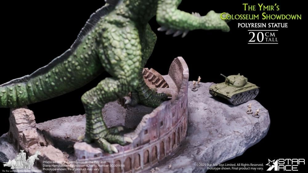 Ray Harryhausen Collection The Ymir’s Colosseum Showdown Battle Diorama Scene 1/8 Scale Statue Gallery Image 11