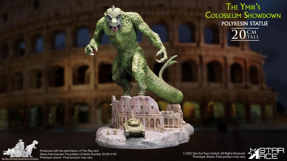 Ray Harryhausen Collection The Ymir’s Colosseum Showdown Battle Diorama Scene 1/8 Scale Statue Gallery Image 5