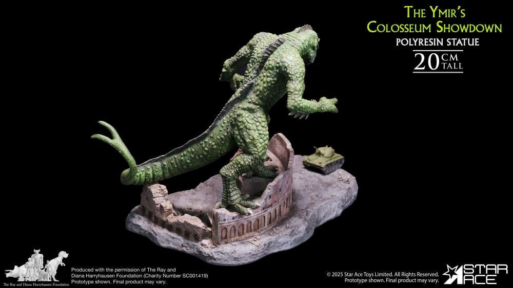 Ray Harryhausen Collection The Ymir’s Colosseum Showdown Battle Diorama Scene 1/8 Scale Statue Gallery Image 10