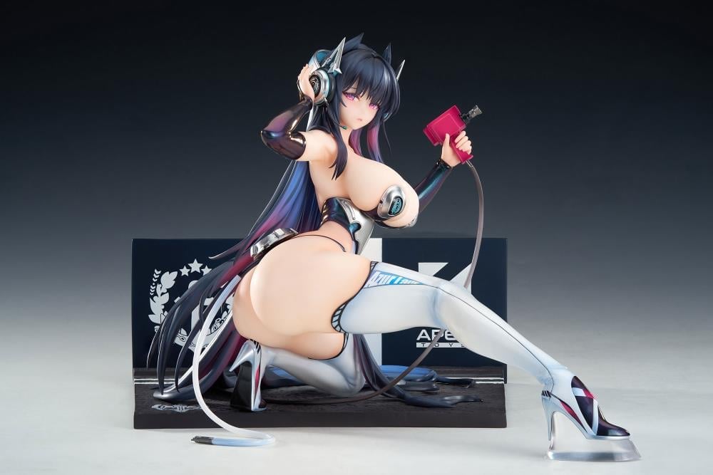 Azur Lane Strasbourg (Cyber Fairy on the Racetrack Ver.) 1/7 Scale Figure (With Bonus) Gallery Image 10