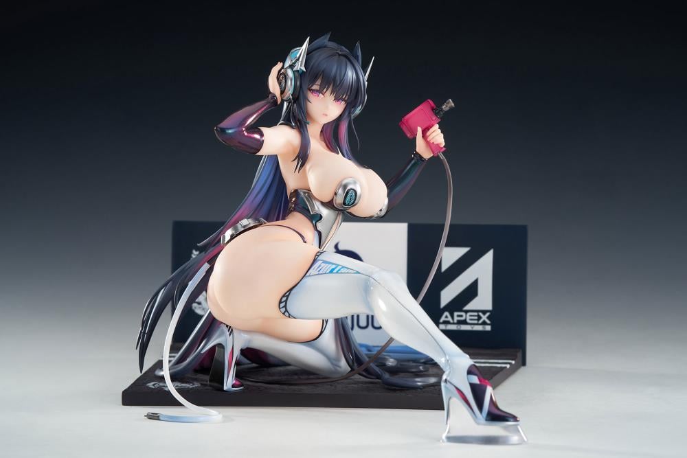 Azur Lane Strasbourg (Cyber Fairy on the Racetrack Ver.) 1/7 Scale Figure (With Bonus) Gallery Image 11