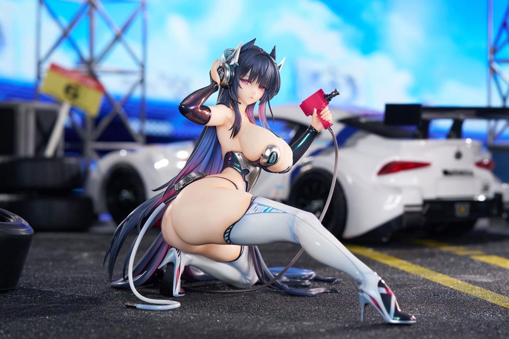 Azur Lane Strasbourg (Cyber Fairy on the Racetrack Ver.) 1/7 Scale Figure (With Bonus) Gallery Image 3