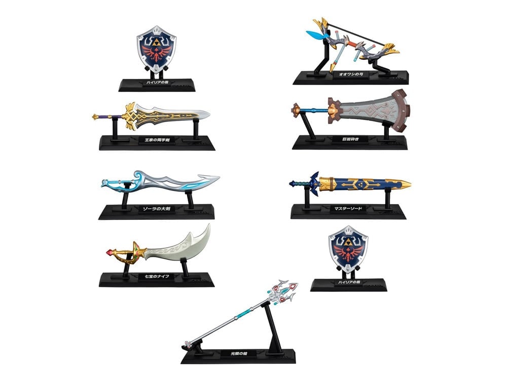 The Legend of Zelda Weapons Collection Box of 10 Random Replicas
