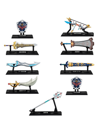 The Legend of Zelda Weapons Collection Box of 10 Random Replicas