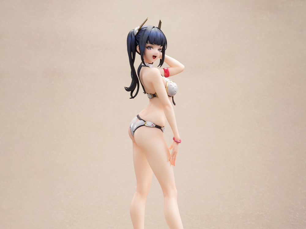 Tsubaki Harusame Illustration SSR Figure Hardshell Swimwear Girls Hakuyou Maruko 1/6 Scale Figure Gallery Image 1