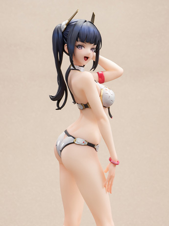 Tsubaki Harusame Illustration SSR Figure Hardshell Swimwear Girls Hakuyou Maruko 1/6 Scale Figure Gallery Image 2