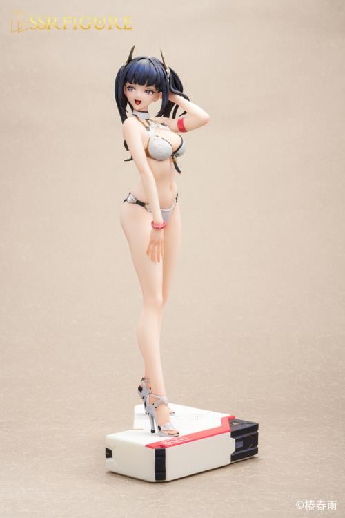 Tsubaki Harusame Illustration SSR Figure Hardshell Swimwear Girls 1/6 Scale Figure Set Gallery Image 22