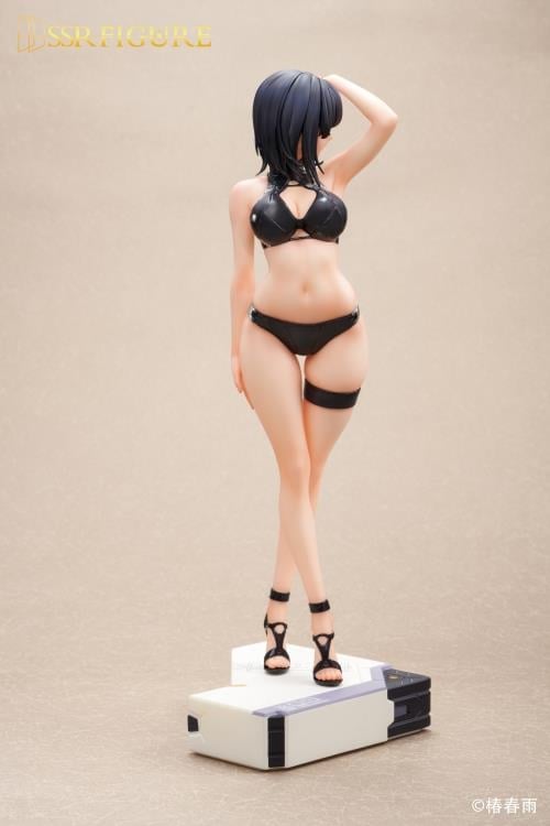 Tsubaki Harusame Illustration SSR Figure Hardshell Swimwear Girls 1/6 Scale Figure Set Gallery Image 24
