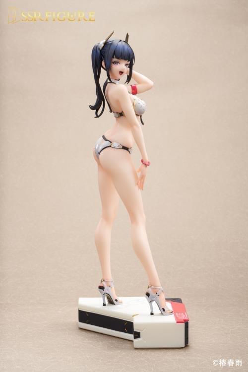 Tsubaki Harusame Illustration SSR Figure Hardshell Swimwear Girls 1/6 Scale Figure Set Gallery Image 20