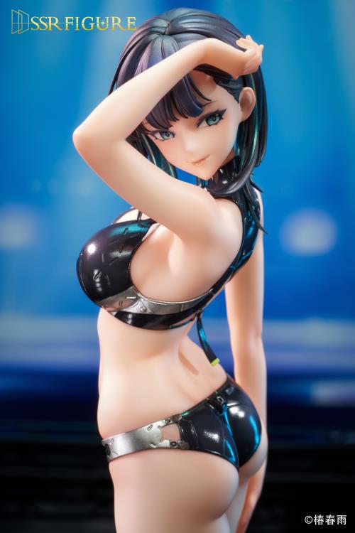Tsubaki Harusame Illustration SSR Figure Hardshell Swimwear Girls 1/6 Scale Figure Set Gallery Image 14