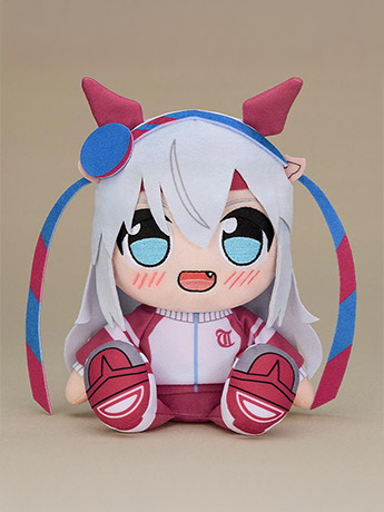 Uma Musume: Cinderella Gray Kuripan Tamamo Cross (Central Tracen Academy Tracksuit) Plushie Gallery Image 2