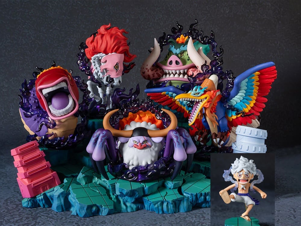 【ONE PIECE】A〜E賞5点セット One Piece World Collectable Figure Premium Monkey D. Luffy vs