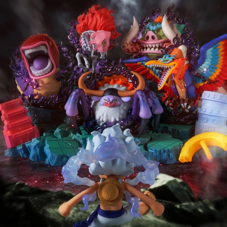 One Piece World Collectable Figure Premium Monkey D. Luffy vs