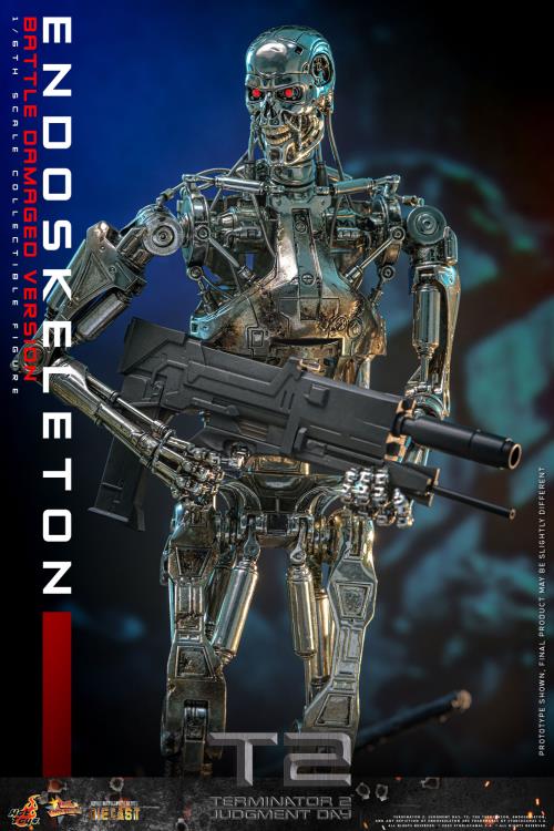 Terminator 2: Judgement Day MMS Endoskeleton (Battle Damaged Ver.) 1/6th Scale Collectible Figure Gallery Image 19