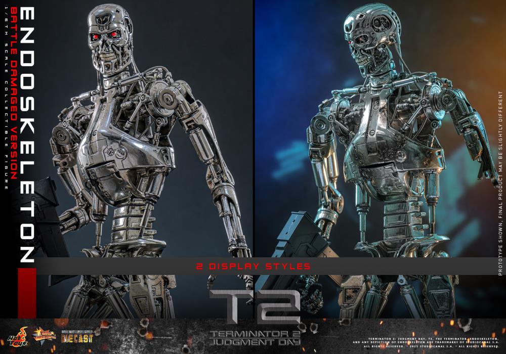 Terminator 2: Judgement Day MMS Endoskeleton (Battle Damaged Ver.) 1/6th Scale Collectible Figure Gallery Image 21
