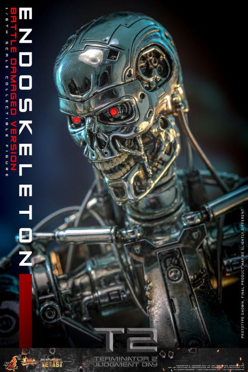 Terminator 2: Judgement Day MMS Endoskeleton (Battle Damaged Ver.) 1/6th Scale Collectible Figure Gallery Image 15
