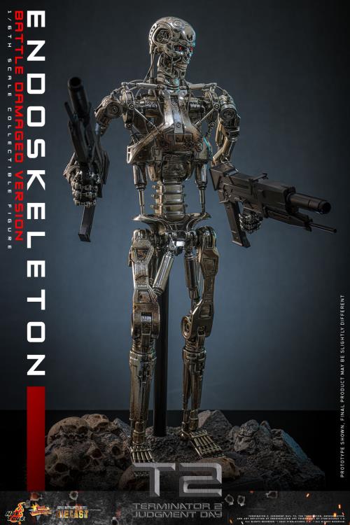 Terminator 2: Judgement Day MMS Endoskeleton (Battle Damaged Ver