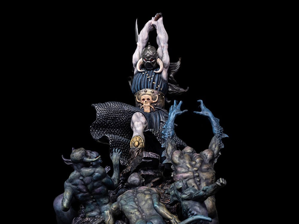 Frank Frazetta ICON Collectibles Death Dealer II 1/6 Scale Limited Edition Statue Gallery Image 1
