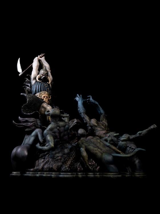 Frank Frazetta ICON Collectibles Death Dealer II 1/6 Scale Limited Edition Statue Gallery Image 29