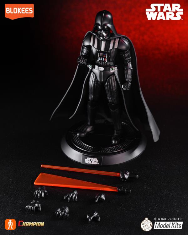 Star Wars: The Empire Strikes Back Champion Class 01 Darth Vader Model Kit Gallery Image 5