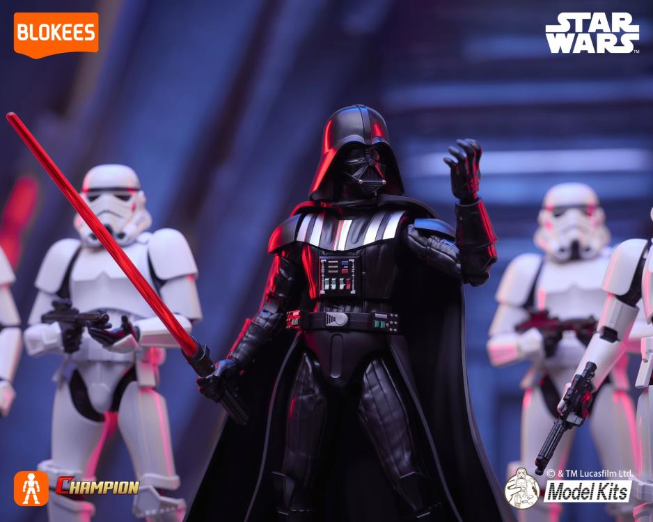 Star Wars: The Empire Strikes Back Champion Class 01 Darth Vader Model Kit Gallery Image 8