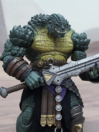 Combatants Fight For Glory Tukhoris, Sobek's Jaws 1/12 Scale Action Figure Gallery Image 2