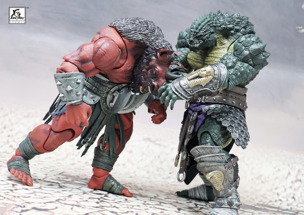 Combatants Fight For Glory Tukhoris, Sobek's Jaws 1/12 Scale Action Figure Gallery Image 12
